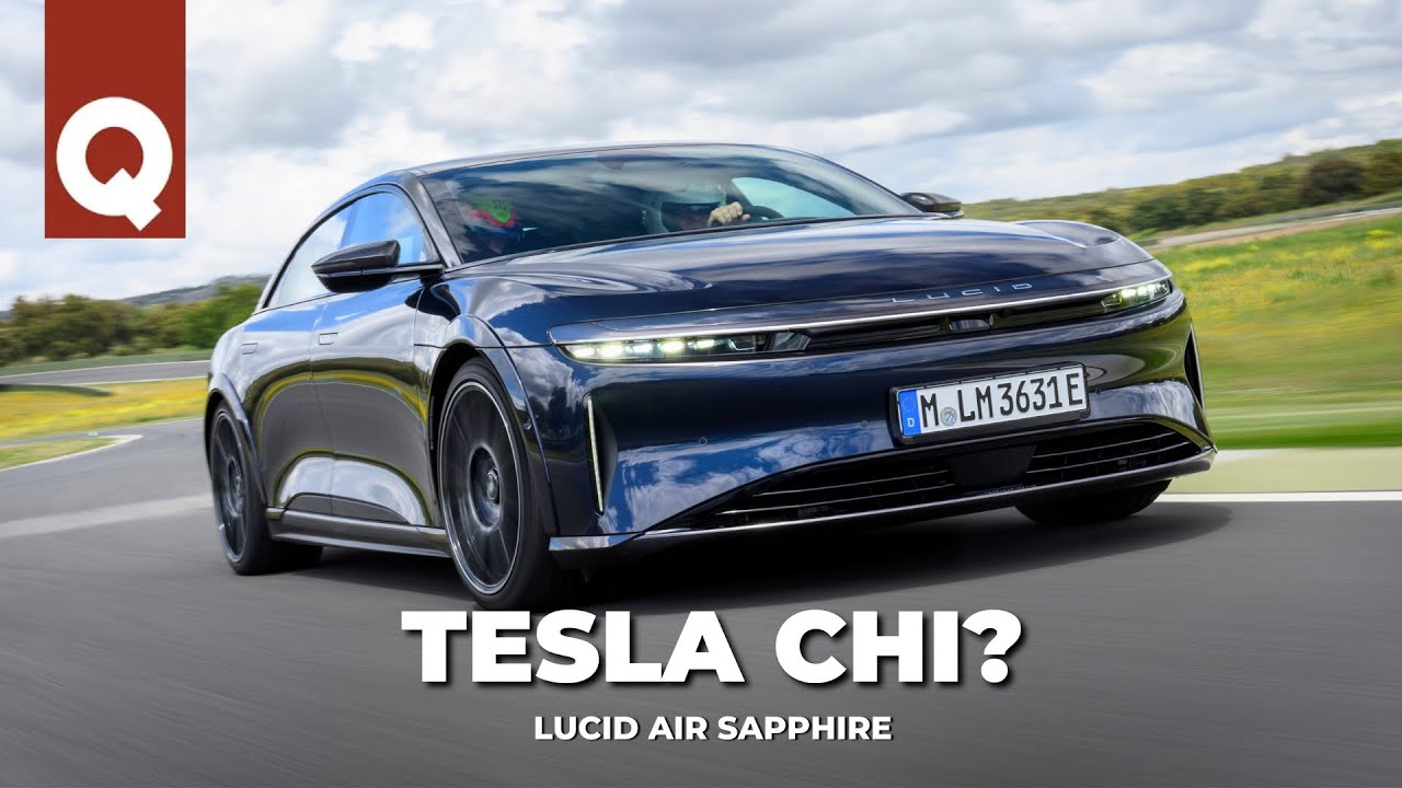 La PROVA della berlina da 1.234 CV: tecnologia, prestazioni | LUCID AIR SAPPHIRE 2025