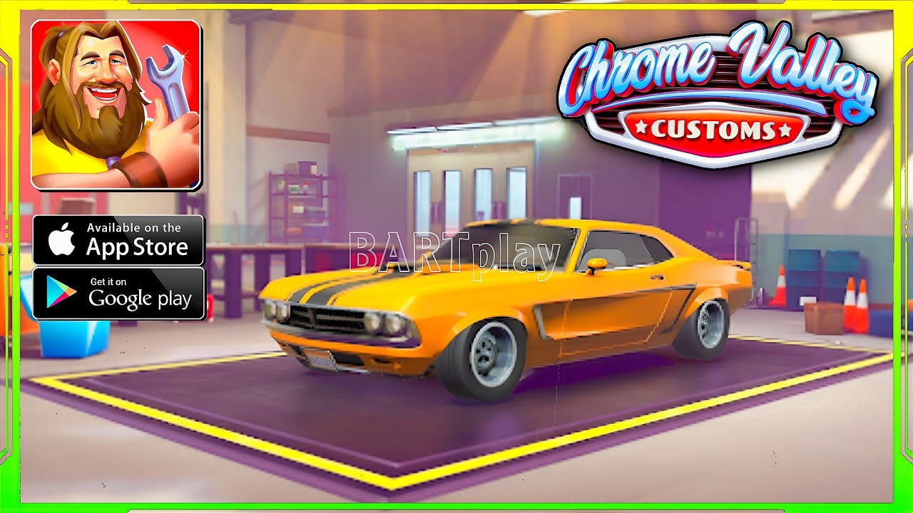 Chrome Valley Customs Gameplay Walkthrough (Android/iOS) Part 1