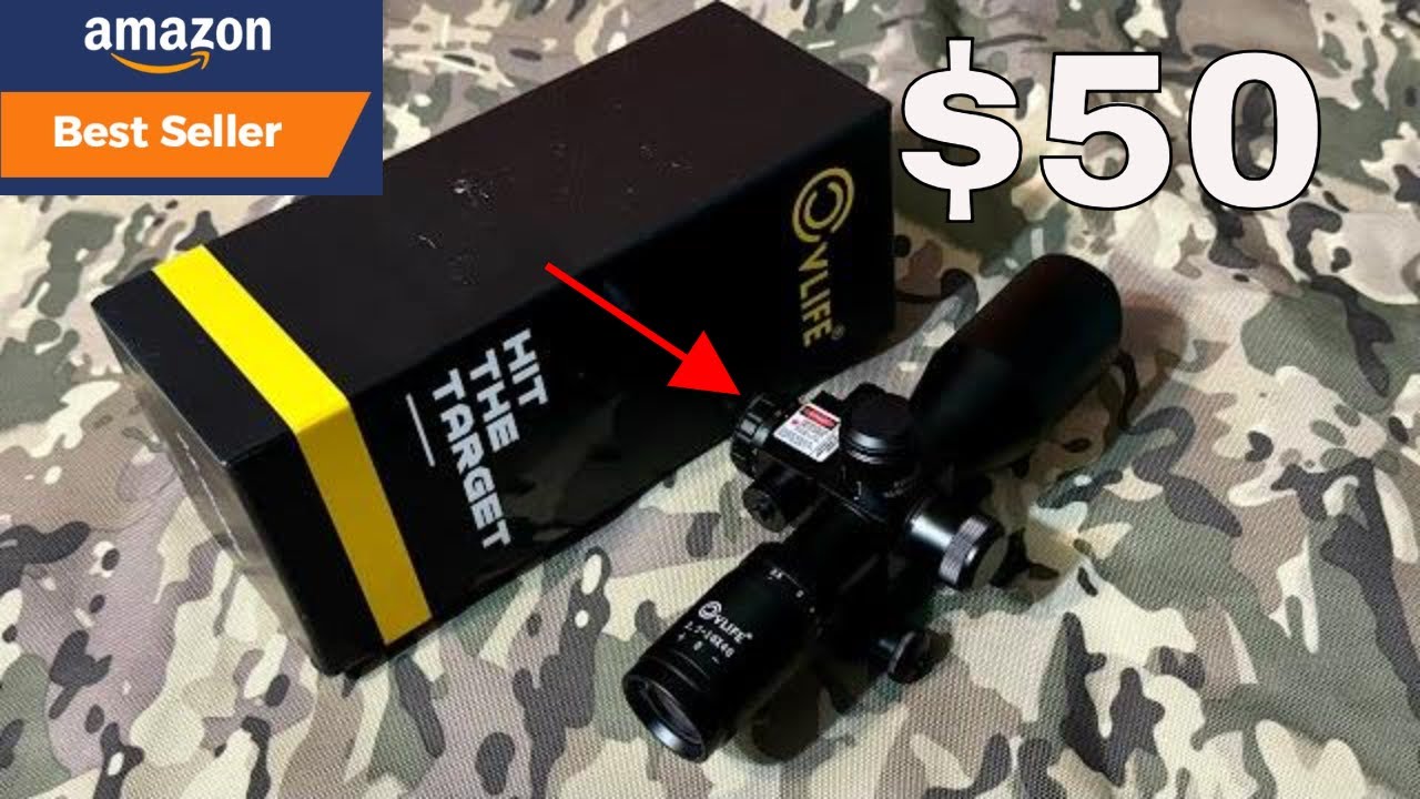 Лучший прицел для AR-15 за 50 долларов на Amazon?