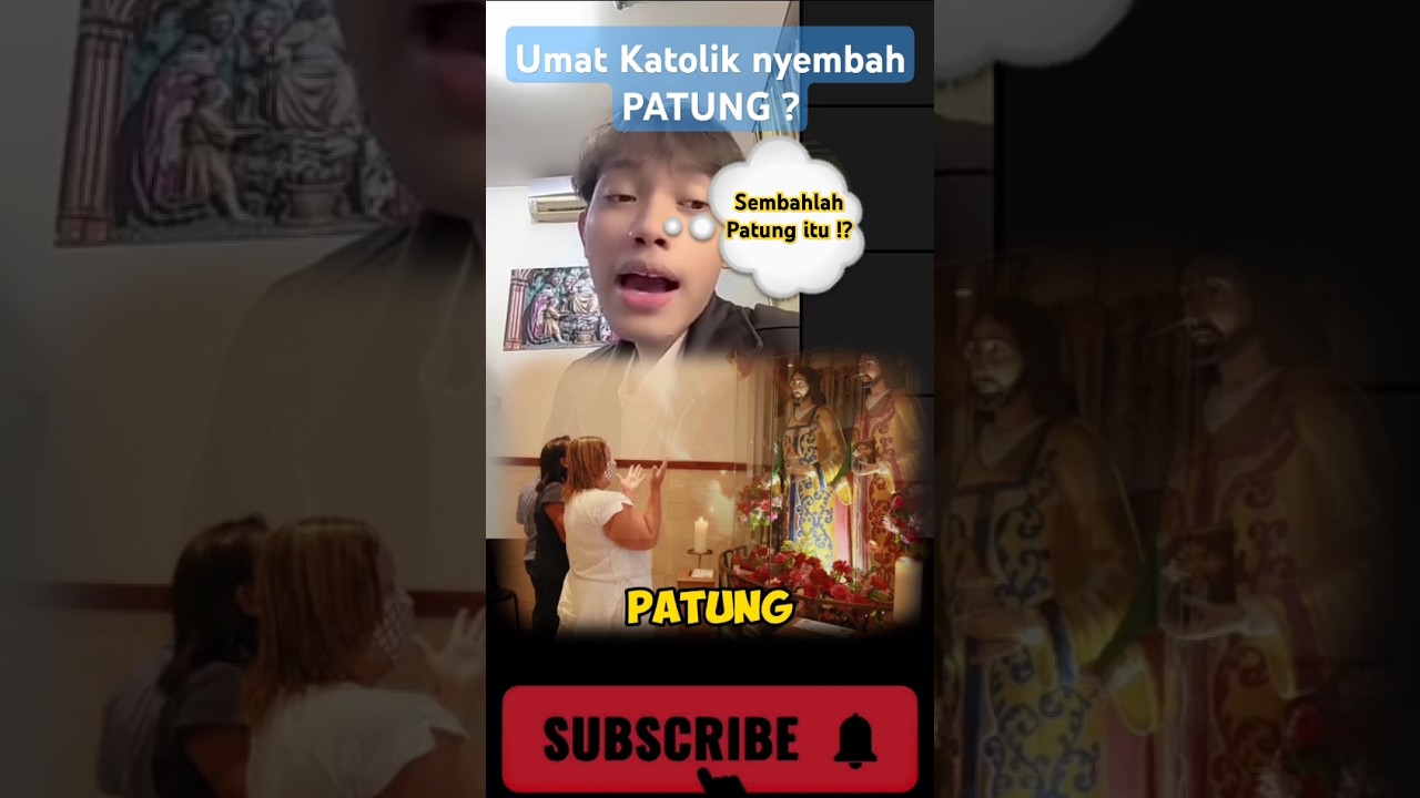 Umat Katolik menyembah patung ? Elia Myron menjawab #debatislamkristen #apologet #katolik