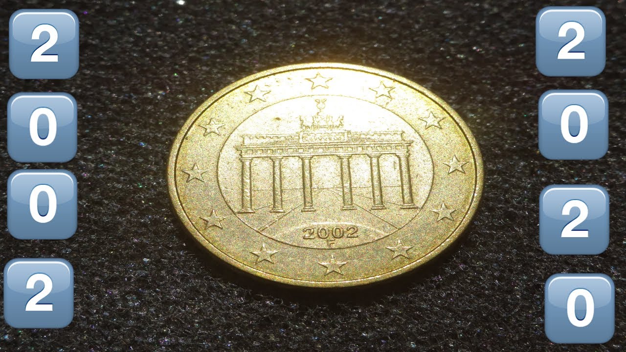 Цена монеты 10 euro cent Германия 2002 года