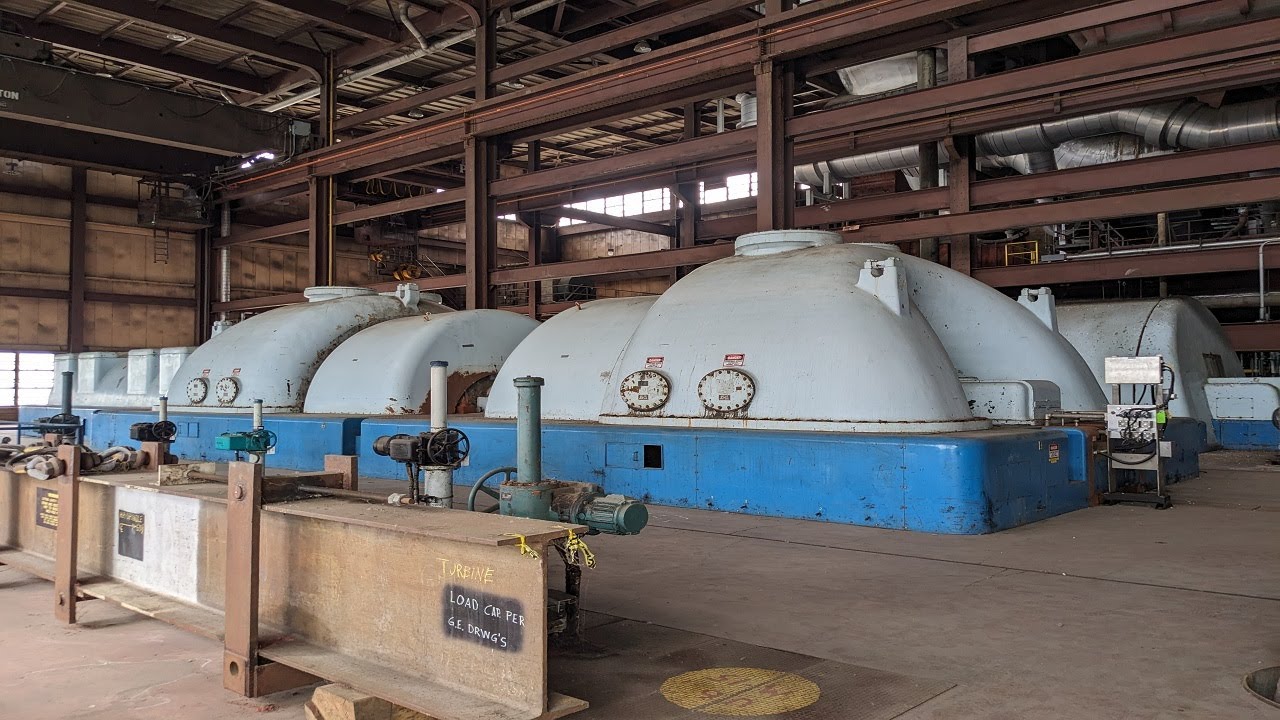 Exploring A 1920s Abandoned Power plant, With 7 Turbines And Original Equipment