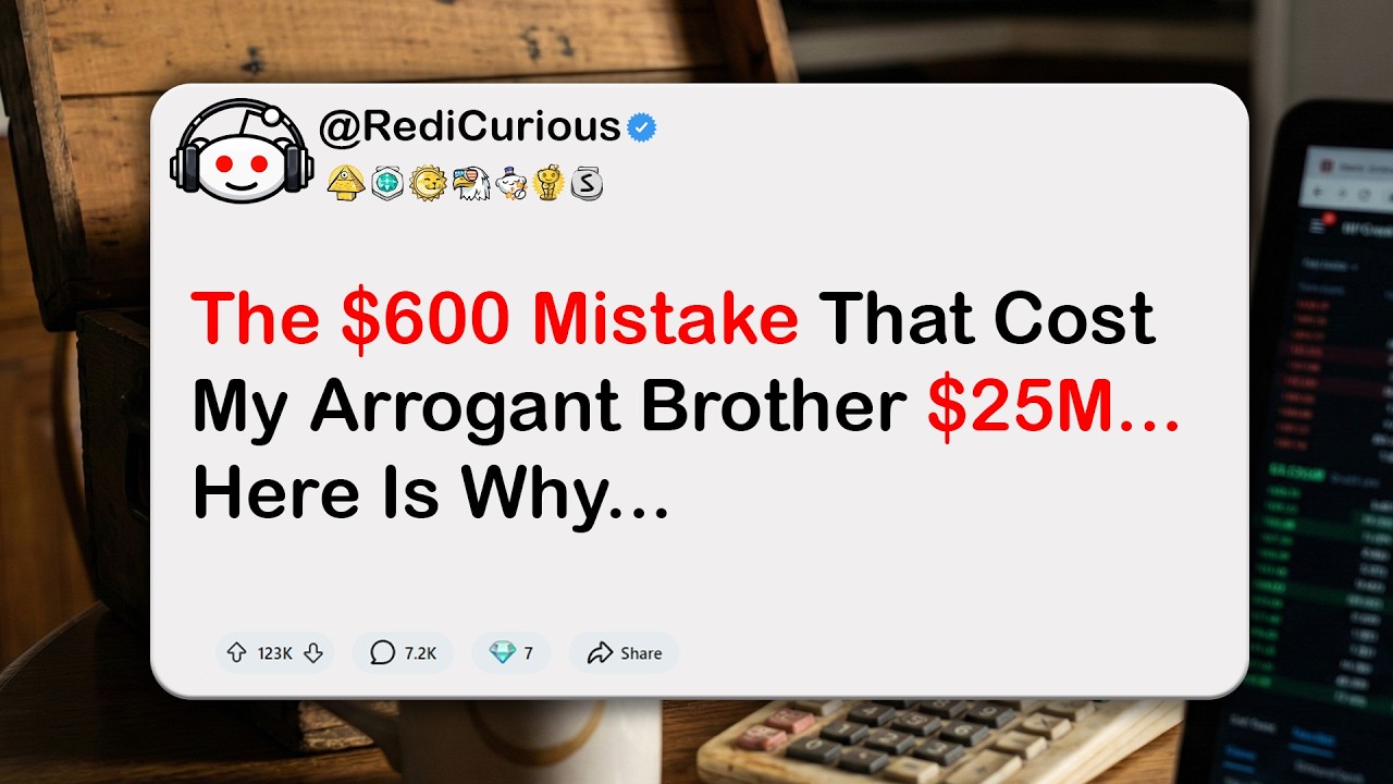 My Brother Lied to Steal $450K From Me. Karma Cost Him $25 Million...