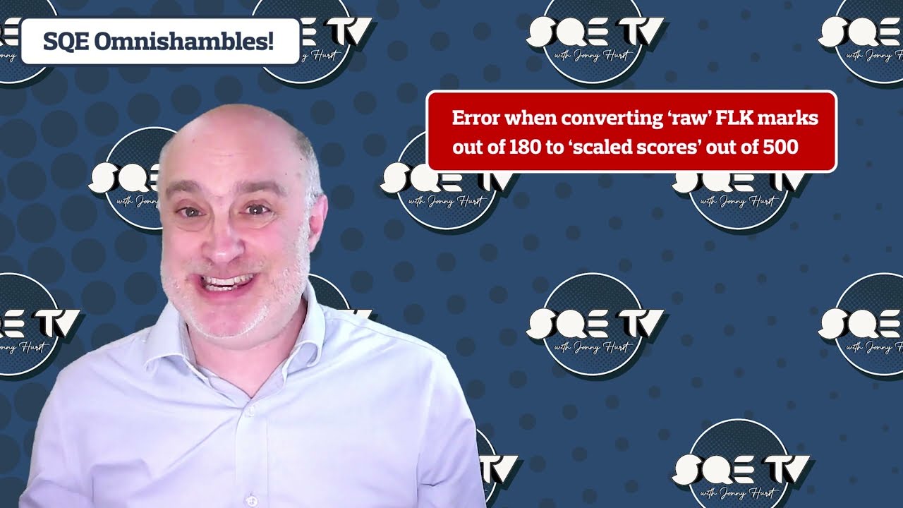 SQETV | Episode 34 | Omnishambles Jan 2024 SQE1 results