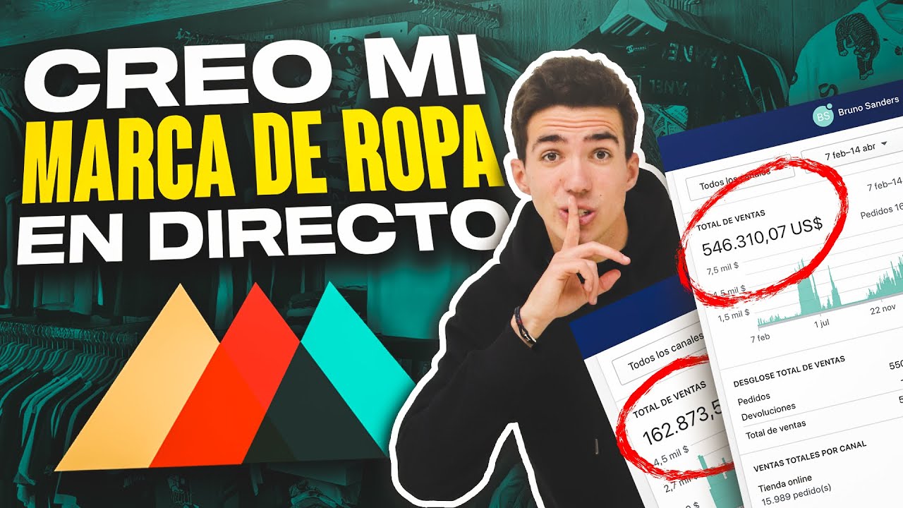 CÓMO CREAR UNA MARCA DE ROPA CON PRINTFUL (en Directo)
