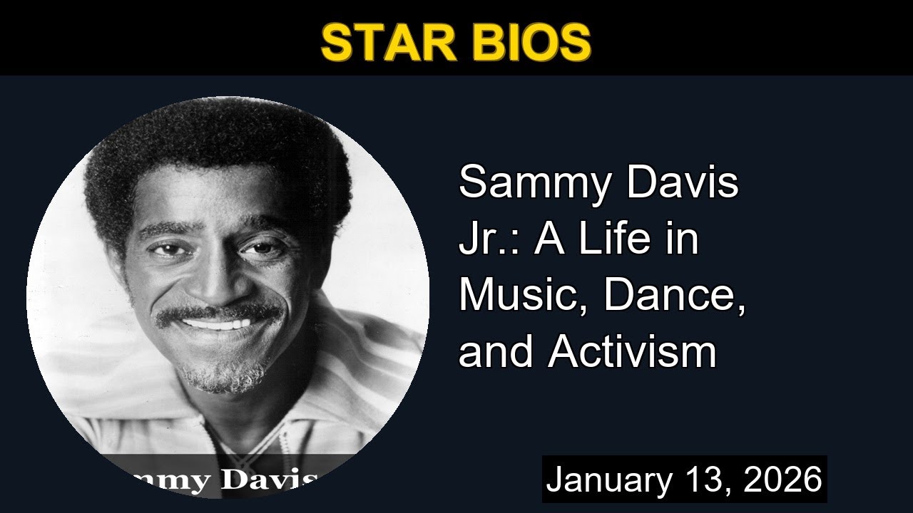 Sammy Davis Jr.: A Life in Music, Dance, and Activism | Star Bios