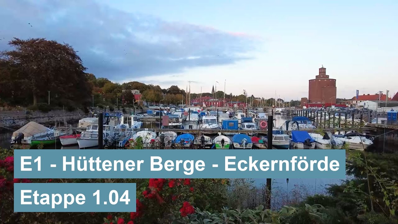 E1 Fernwanderweg - Hüttener Berge - Eckernförde