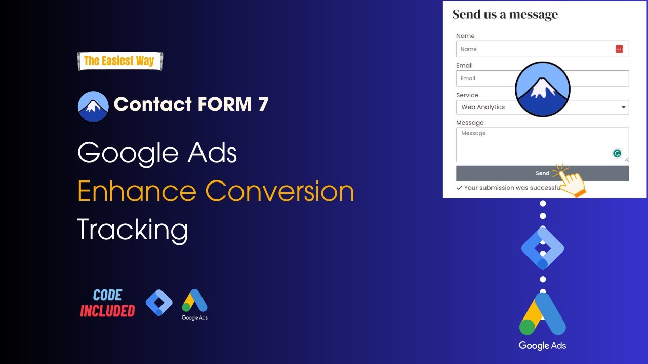 Contact Form 7 Google Ads: улучшение отслеживания конверсий с помощью Google Tag Manager