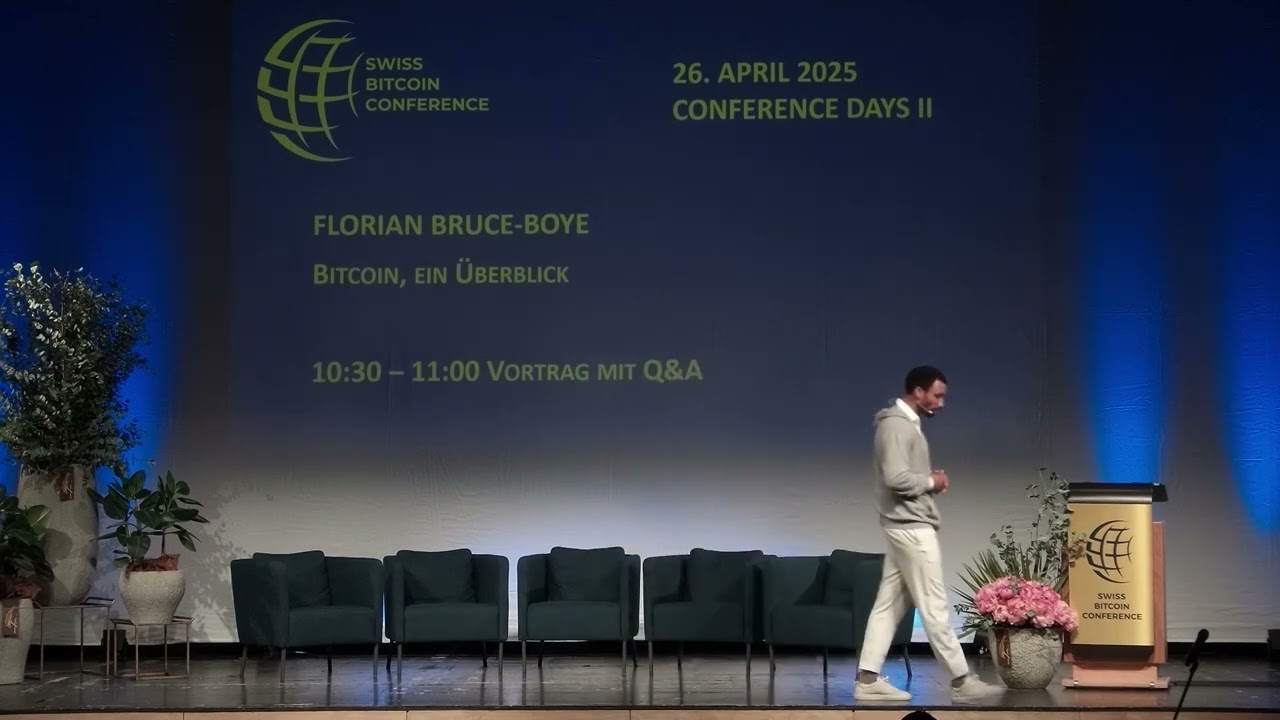 SBC25 | ₿ FLORIAN BRUCE-BOYE - Bitcoin, ein Überblick