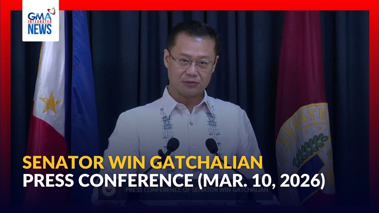 Sen. Win Gatchalian presscon (Mar. 10, 2026) | GMA Integrated News