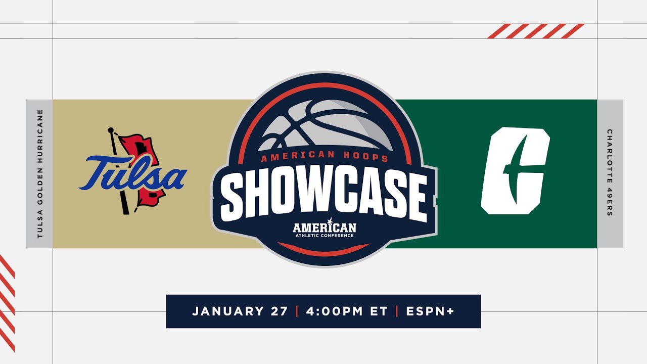 American Hoops Showcase: Tulsa vs Charlotte Women's Basketball Highlights (1/27/24)
