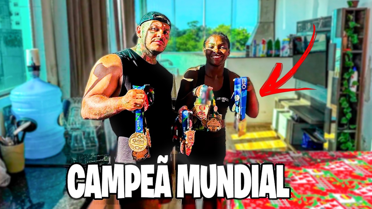 Ela vendia bolo de pote na praia pra pagar a competição de Jiu-Jitsu - Paguei tudo!