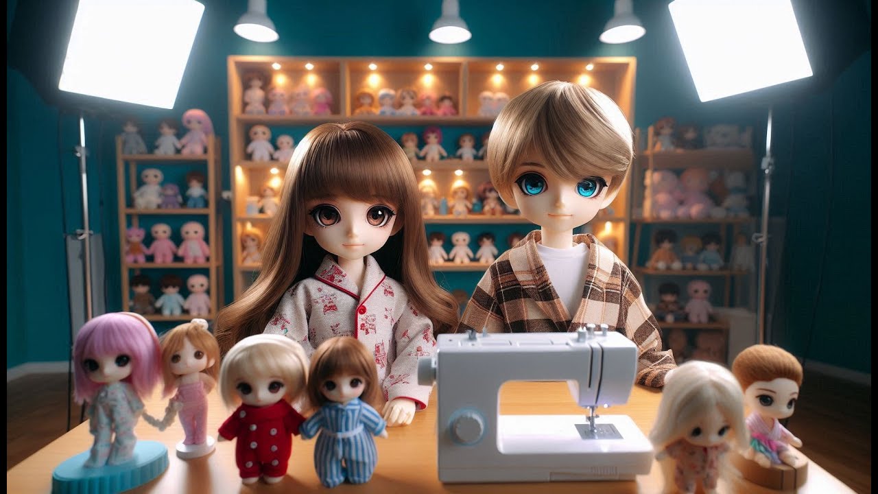 Winter PJs! - Doll Mayhem,  Dolly Parade and E-I-E-I-O