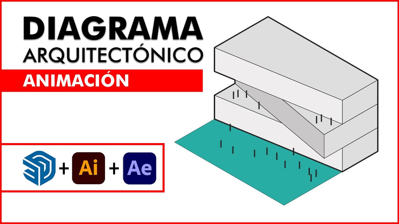 Una animación de arquitectura imperdible: ¡El poder de SketchUp, Illustrator y After Effects!