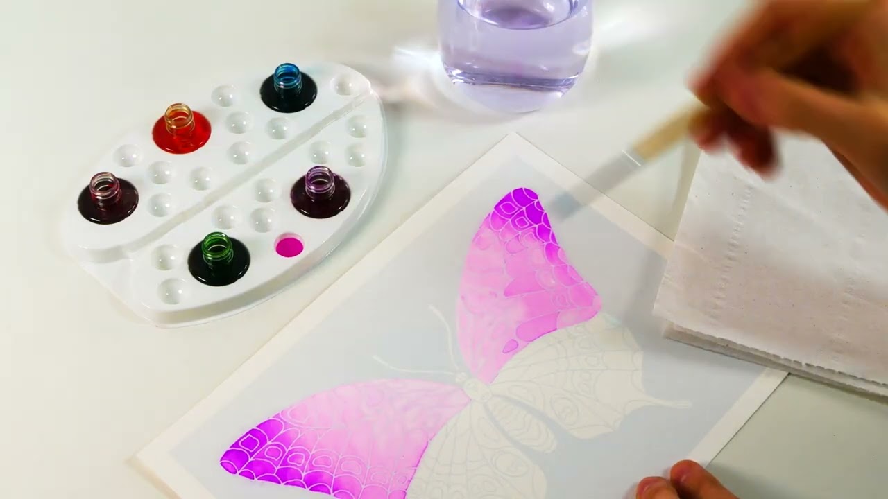 Ttuorial - Aquarellum Hoe laat je de kleuren uitlopen - iHobby