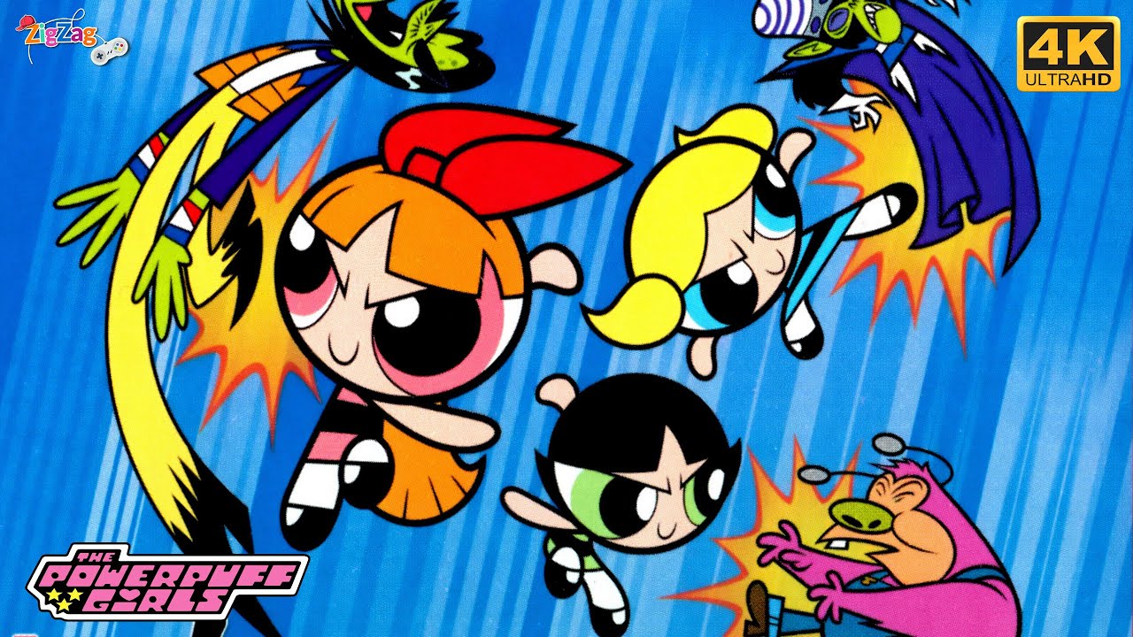 Powerpuff Girls Chemical X-Traction | Full Movie Game | PS1 4K @ZigZagGamerPT