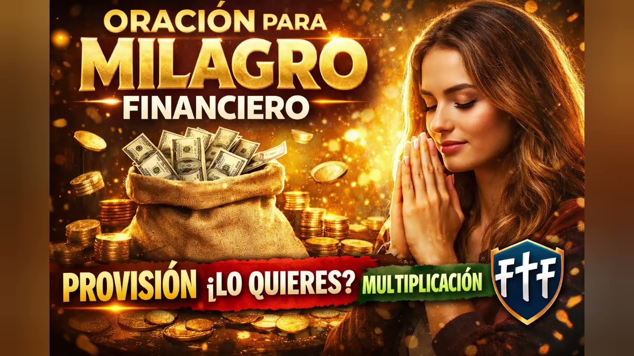 🔥 ORACIÓN PARA MILAGRO ECONÓMICO URGENTE | Dios Te Va a Sorprender 