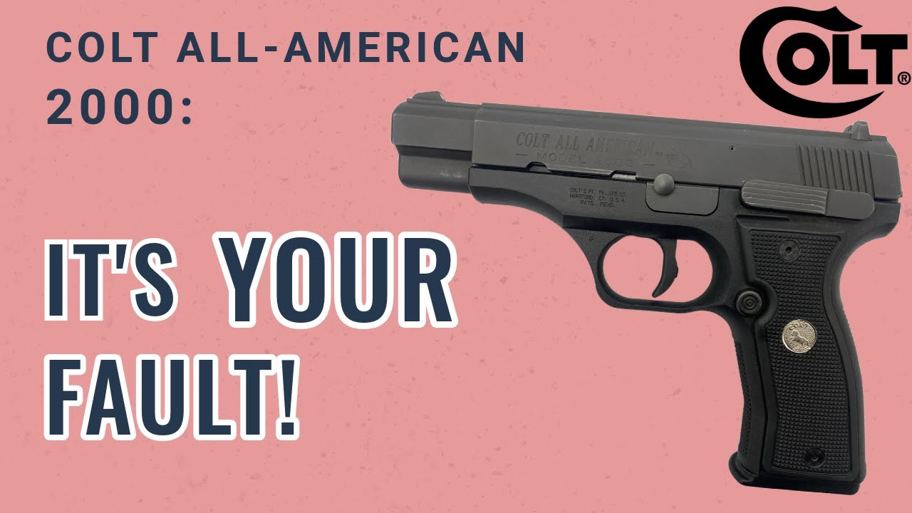 Colt All-American 2000: ошибка пользователя, связанная с неправильным спусковым крючком? (мини-эп...