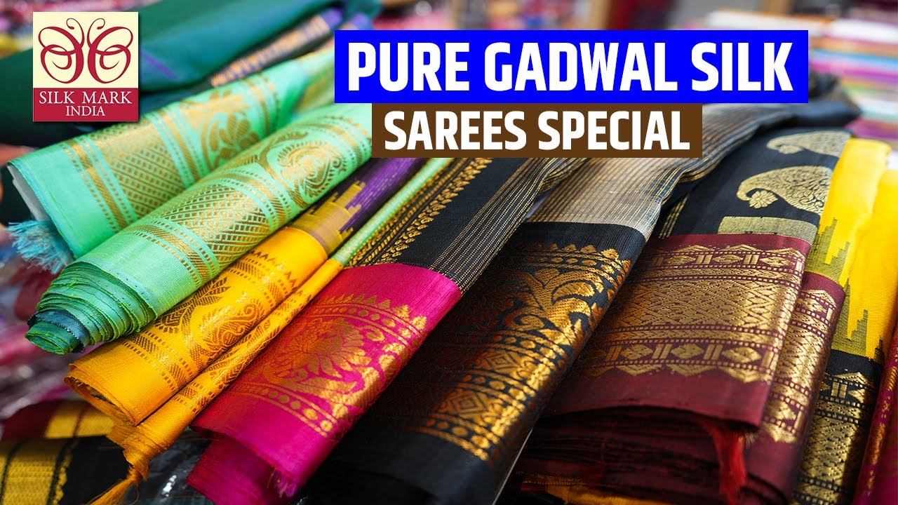 Pure Gadwal Silk Sarees Wholesaler And Manufacturer in Kolkata, Barabazar