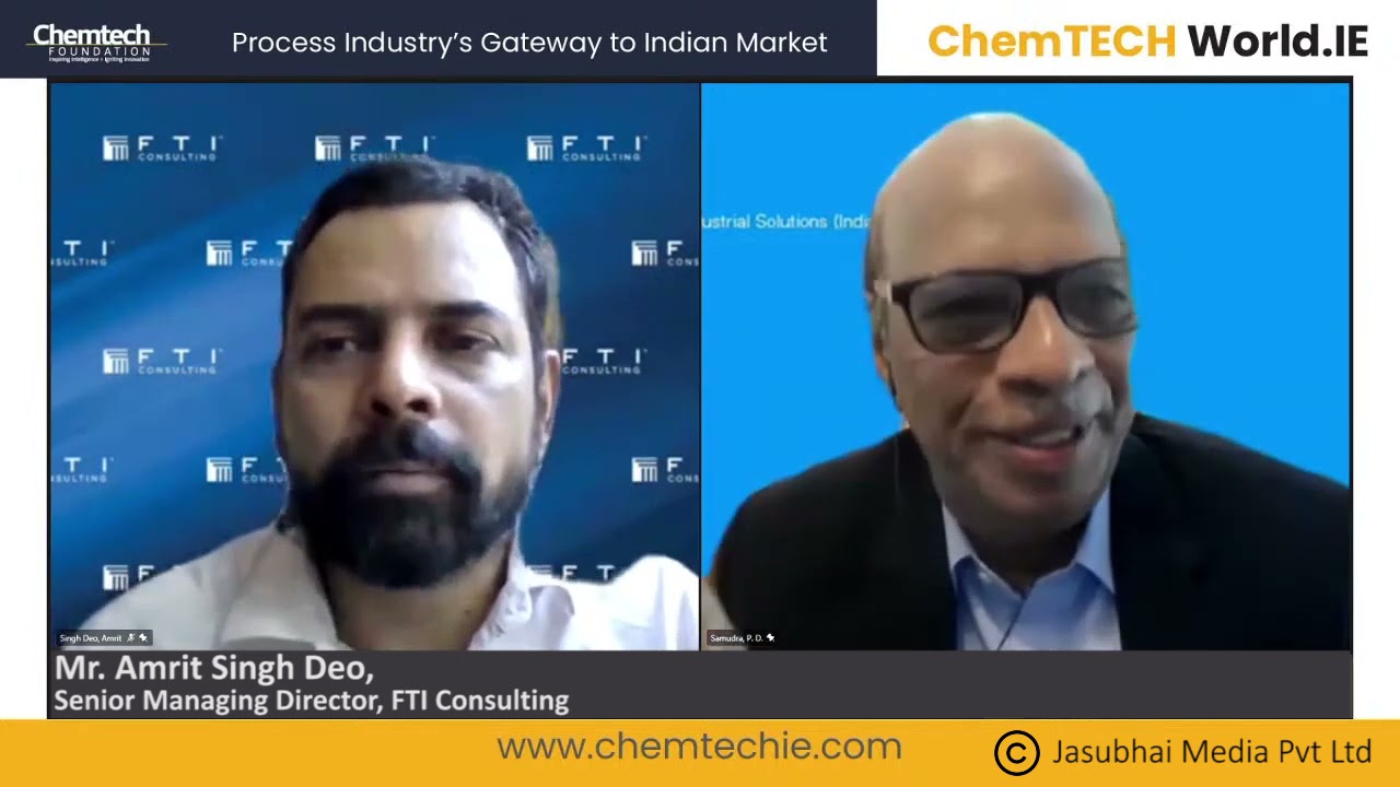 Transition towards Green Hydrogen -India Perspective - Amrit Singh Deo,  Sr. MD , FTI Consulting