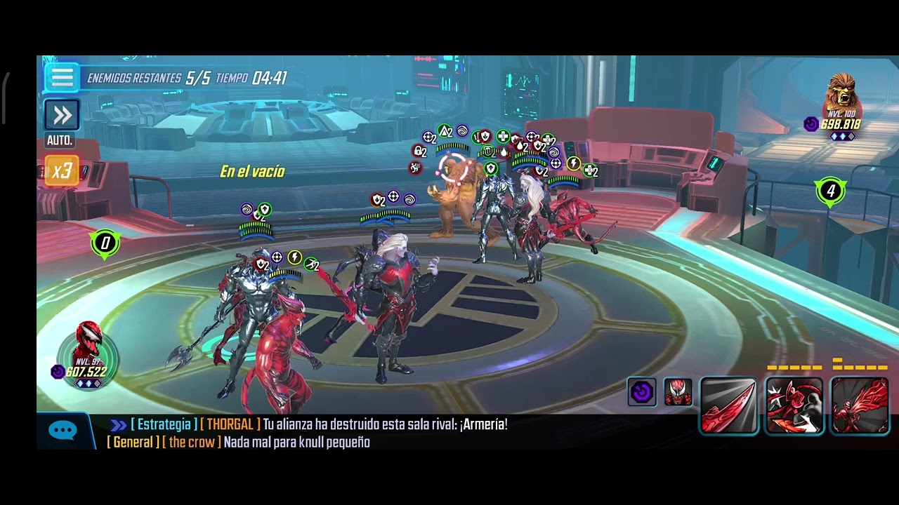 MSF War Counter. Hive+Knull vs Hive+Knull+Sasquach