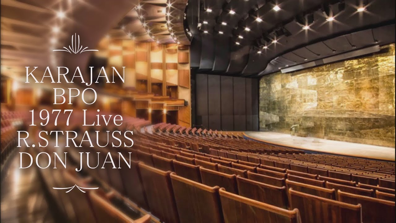 R.Strauss : Don Juan  Karajan /Berlinphil (1977 Live)