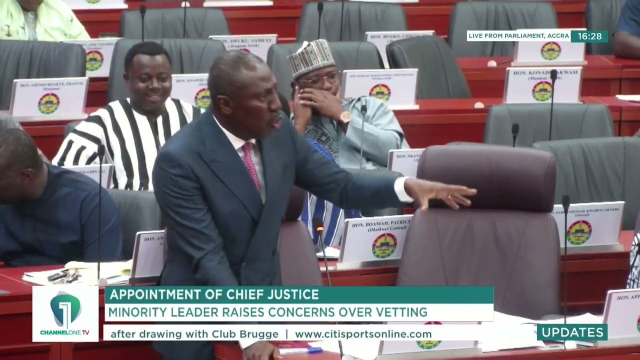 CJ Vetting Showdown: Minority Clashes with Majority Over Justice Baffoe-Bonnie’s Appointment!