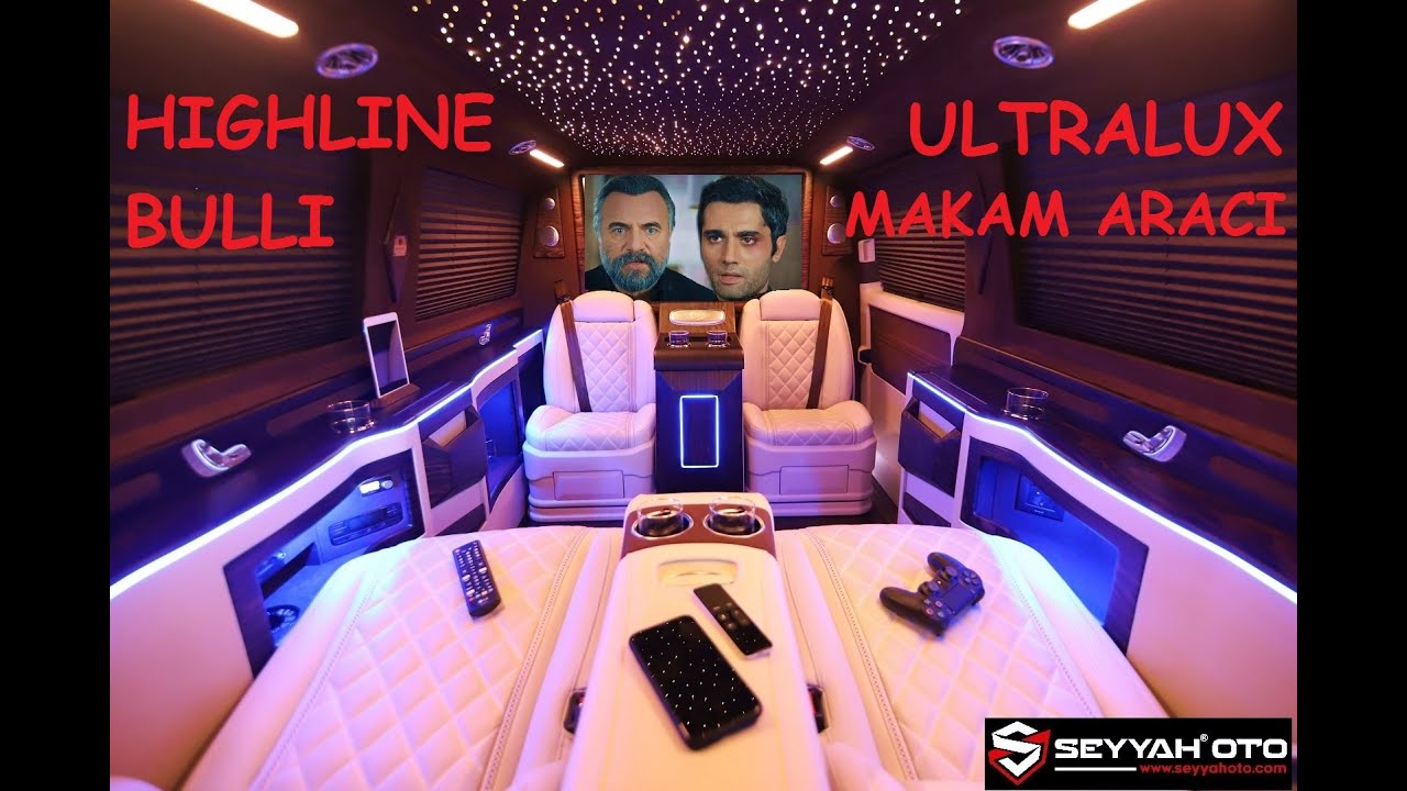 2020 HIGHLINE - BULLI New Caravelle Ultra luks Vip Makam Aracı Business Class Volkswagen Mercedes