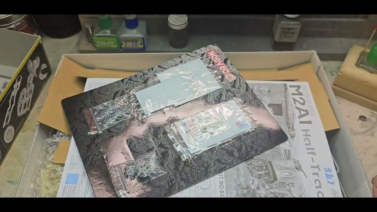 Dragon 1/35 M2 Half Track w/ Legend Stowage Set Build Overview