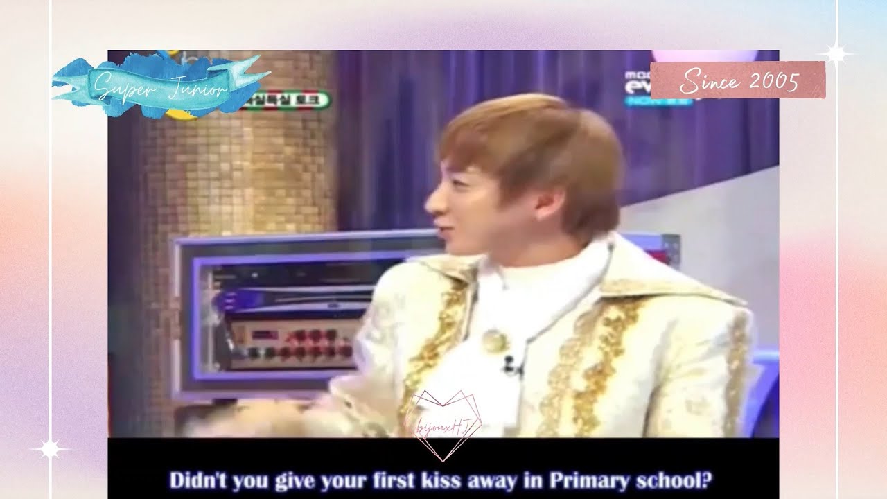 Super Junior spilling each other's bean (Part 1)