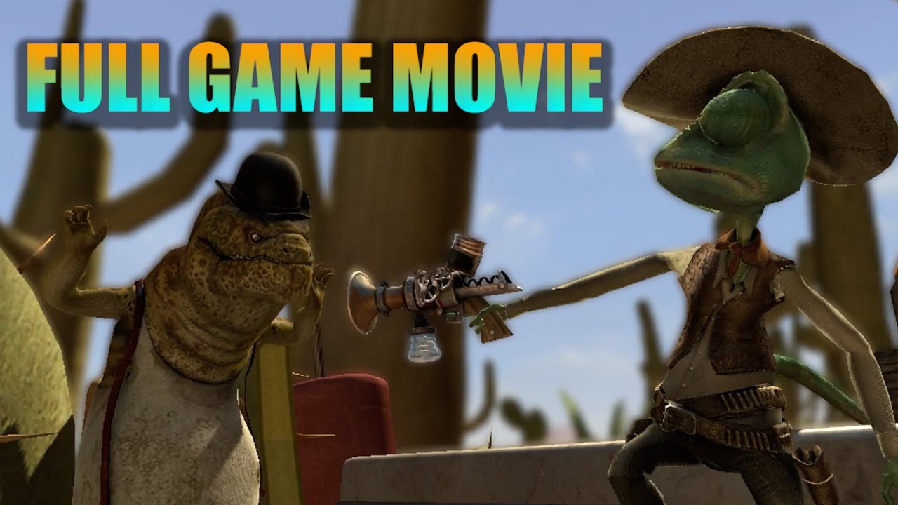 Rango: All Cutscenes | Full Game Movie (Xbox 360)