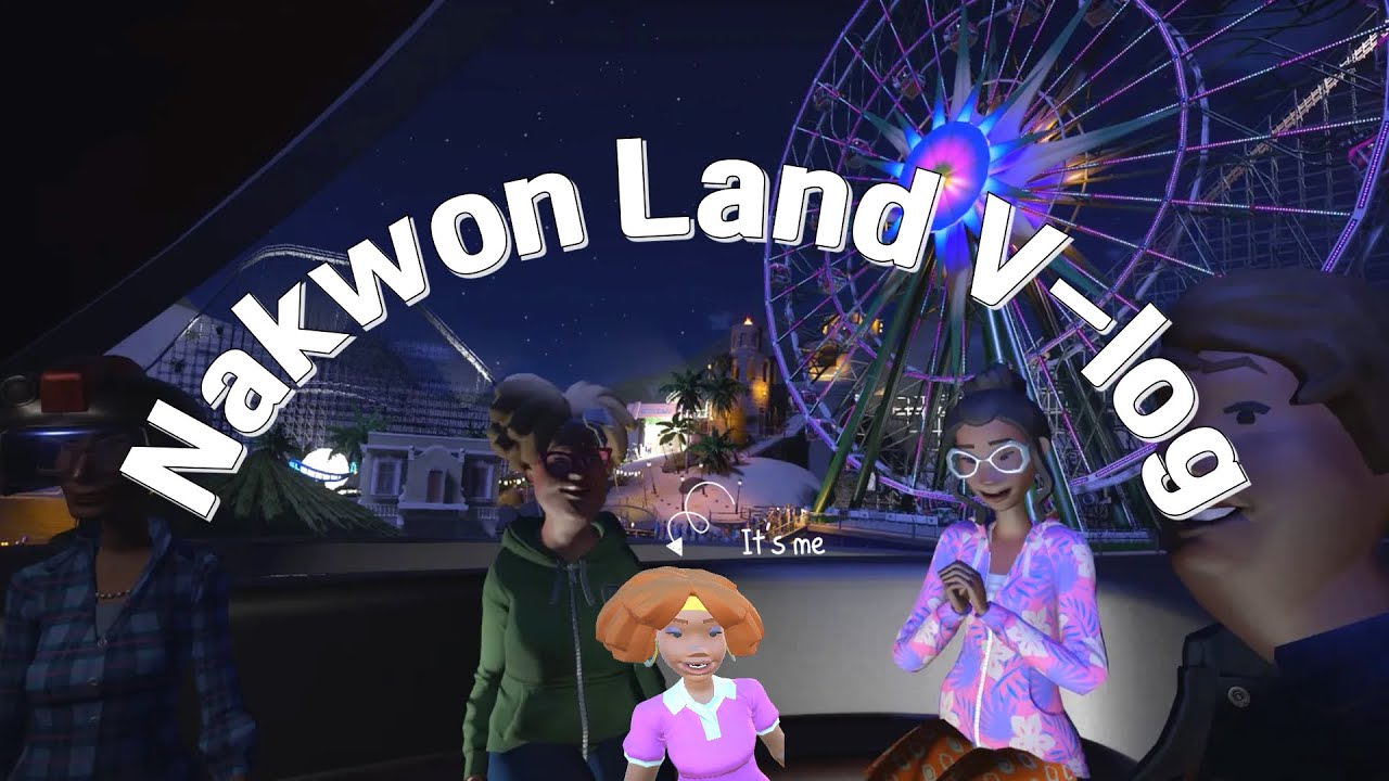 [Virtual V-log]낙원랜드 투어 브이로그🏰ㅣ레스토랑 동호회 l 인기 기구 다타기 l 싸웠을때꿀팁