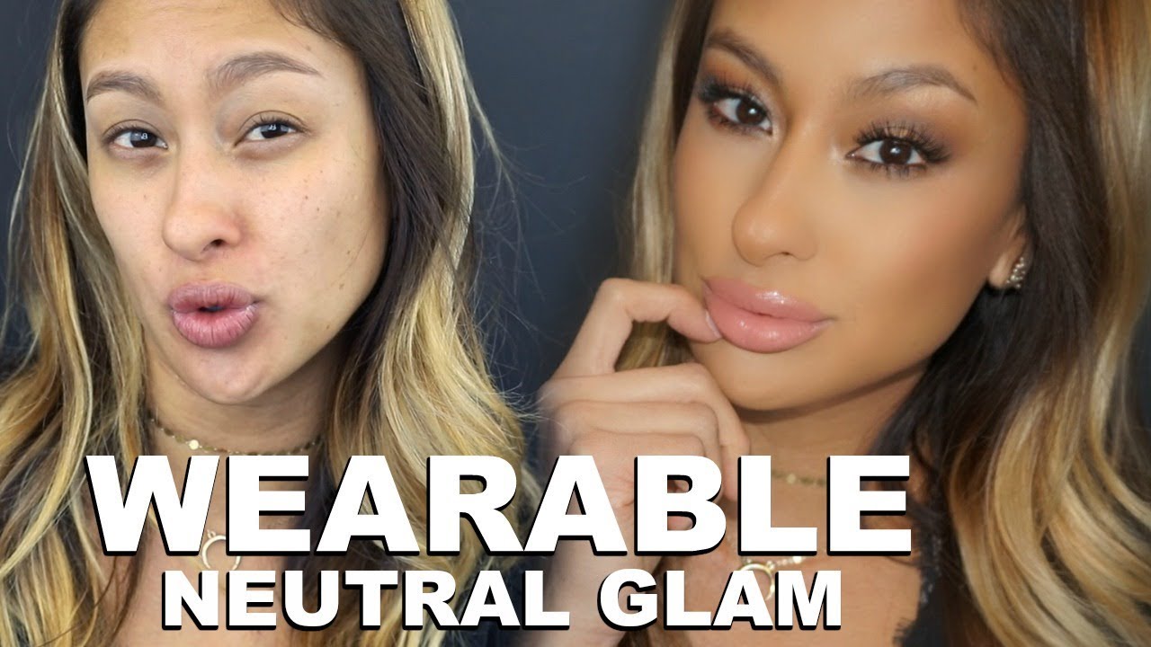 Easy Wearable Smokey Eye | Neutal Glam Valentine's Makeup