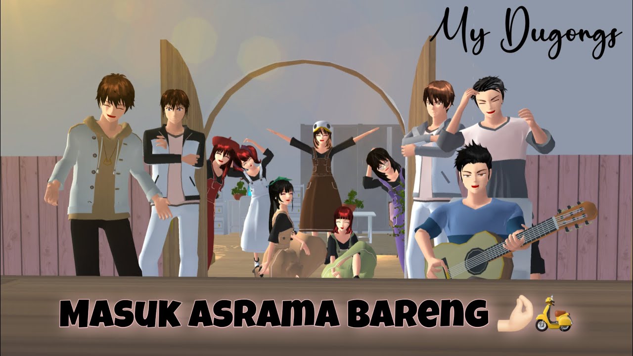 MD #30 [MASUK ASRAMA] || DRAMA SAKURA SCHOOL SIMULATOR