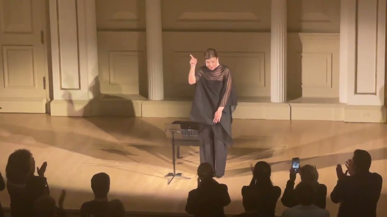 Curtain Call in Carnegie Hall Recital Debut of Ksenija Sidorova 11.5.25