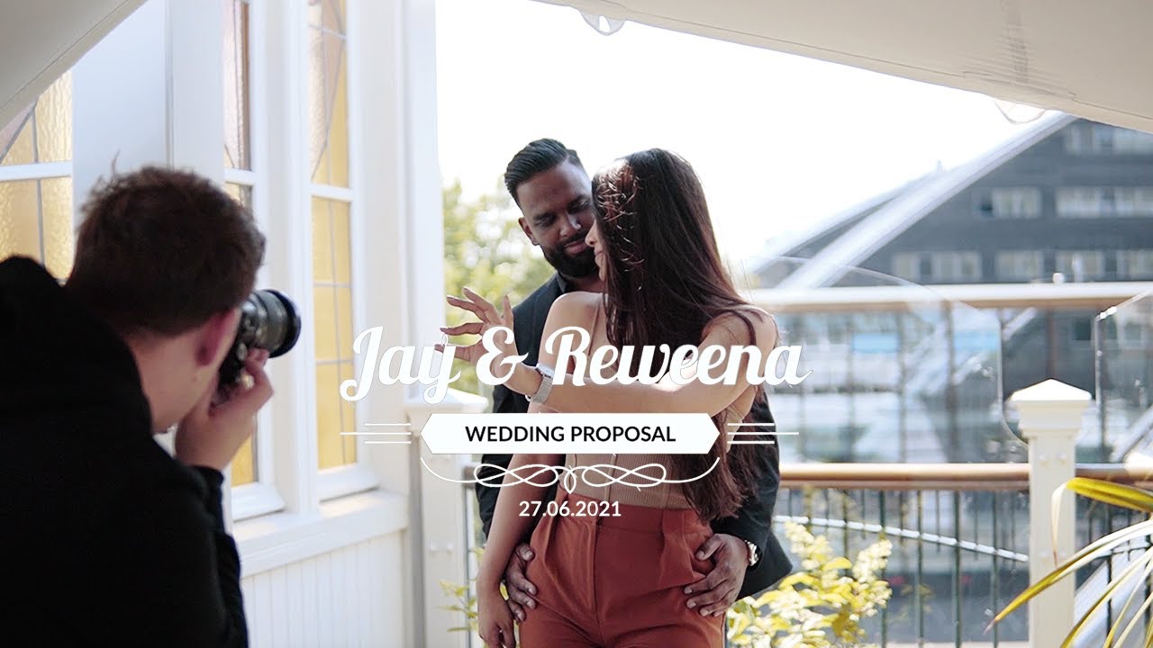 Wedding Proposal Jay & Reweena | 27-06-21 | Zalmhuis Rotterdam, The Netherlands | Marriage FX