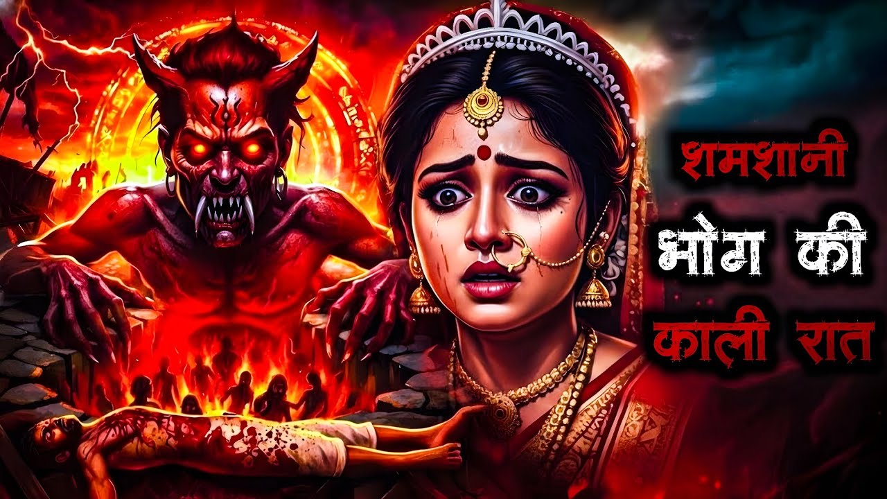 Bhog Ki Kaali Raat | Shmashan ka Beta | Hindi Horror Story | Shaitani Raat