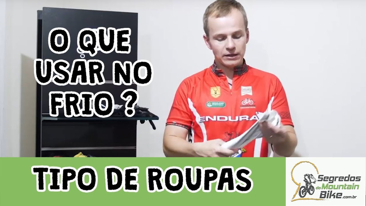 Tipo de de roupas e o que usar para pedalar no frio sem passar frio - Vídeo 02