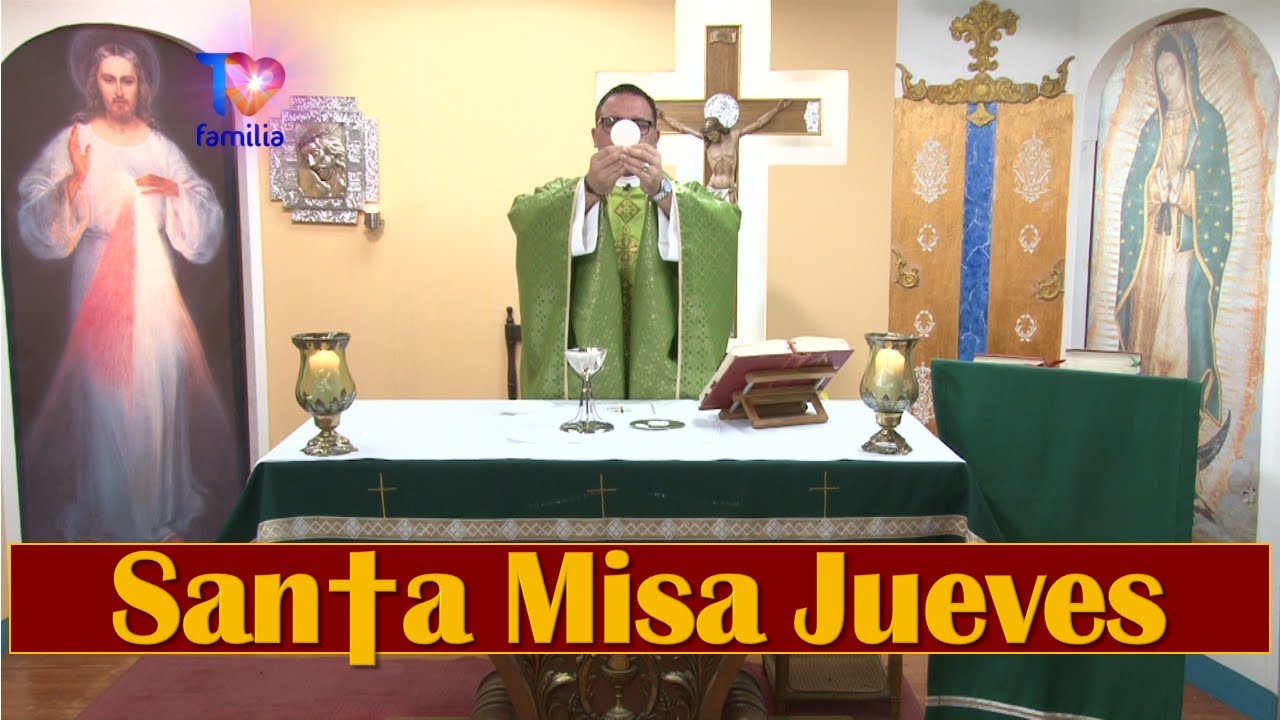 SANTA MISA JUEVES 18 ENERO 2024 PADRE ENRIQUE YANES TVFAMILIA / EN HONOR A MADRE EMILIA DE SAN JOSÉ