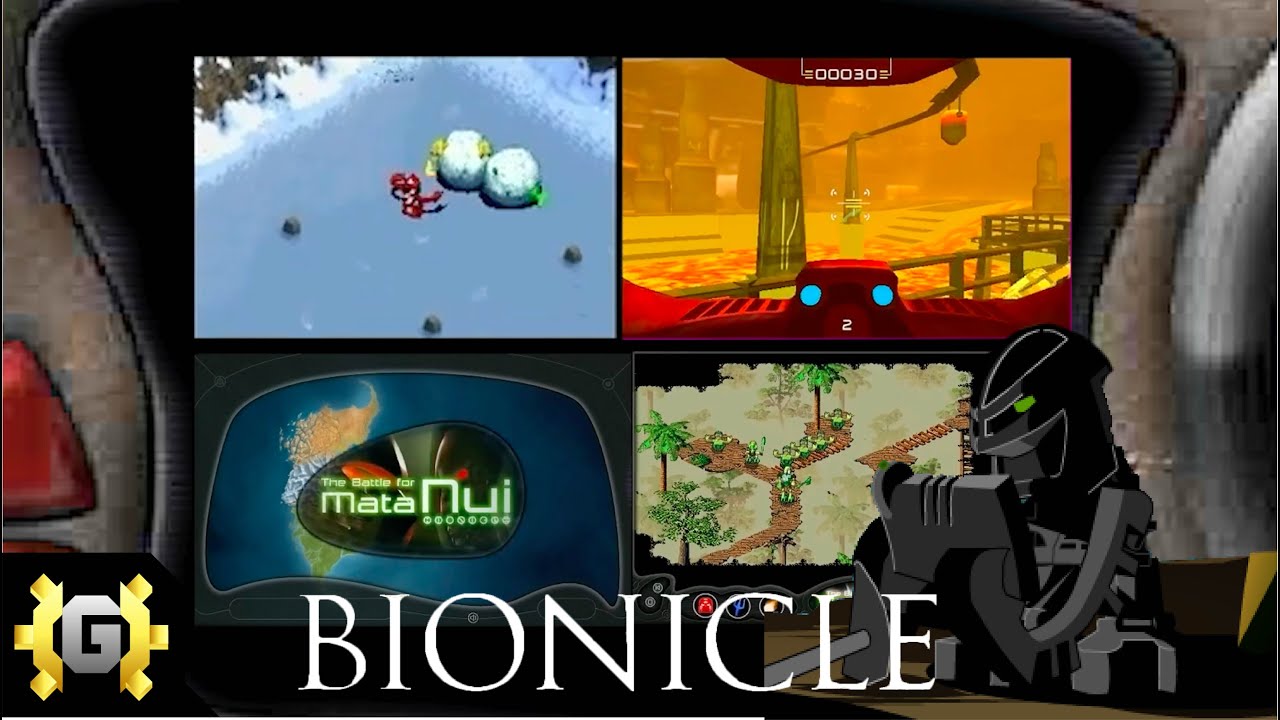 Bionicle Web Online Game 2001-2004 (The Battle for Mata Nui, Stop the Morbuzakh! etc...)