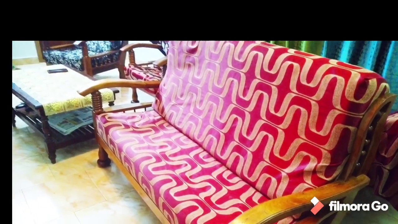 Sofa Cover stitching Tutorial / സോഫ കവർ എങ്ങനെ എളുപ്പത്തിൽ ഉണ്ടാക്കാം