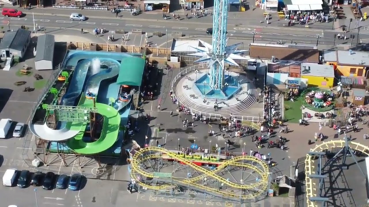 Skegness Fantasy Island by Drone Footage uk