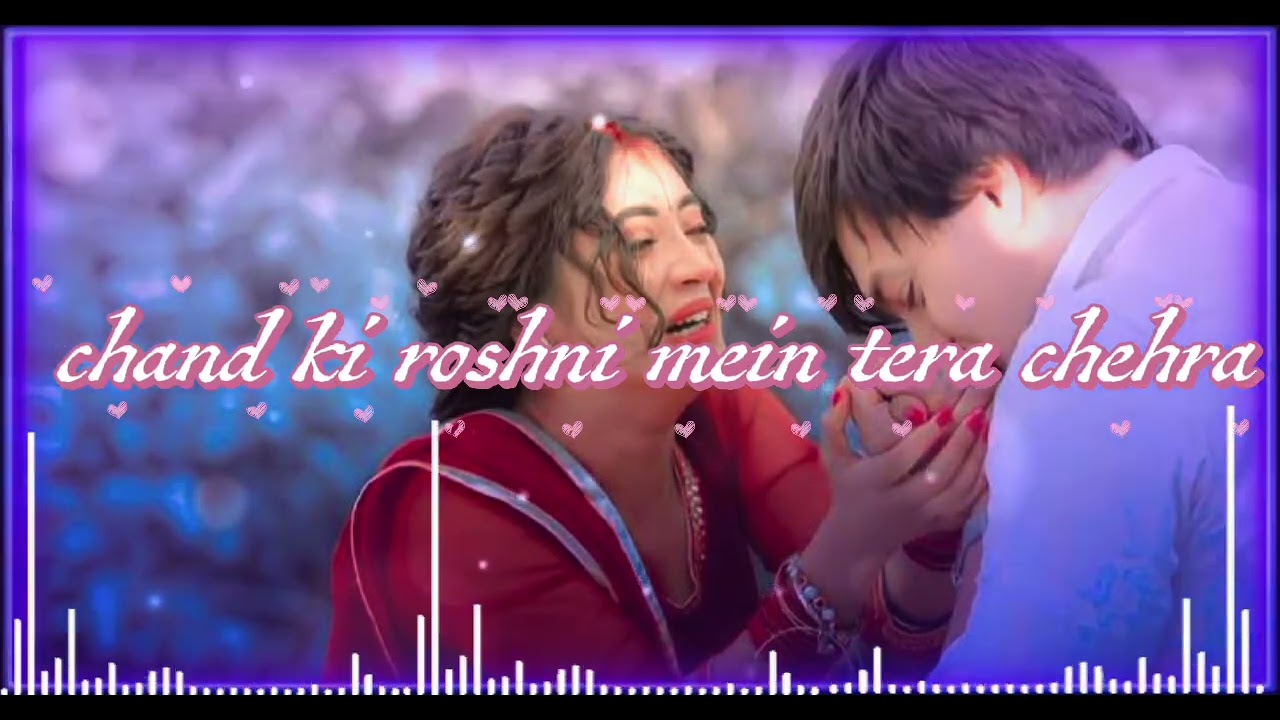 Hindi Bollywood new song #trending chand ki roshni mein #tera chehra #breakupmashup #vairalsong 