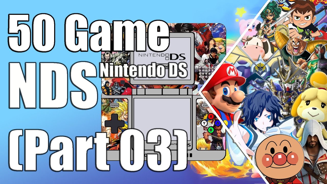 50 Games เกมดีคัดมาแนะนำ บนเครื่อง NDS (Part 03)