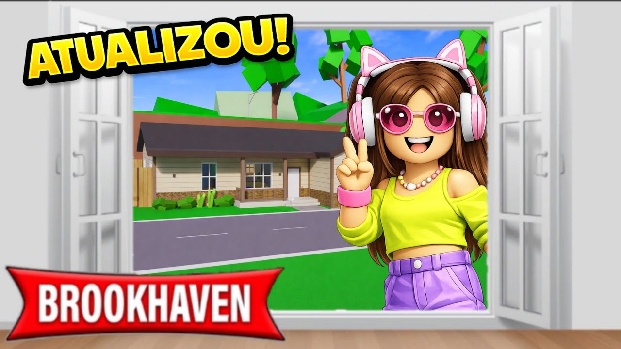 NOVA ATUALIZAÇÃO ANOS 90 NO BROOKHAVEN! 2 Novas Casas, novos props e mais...