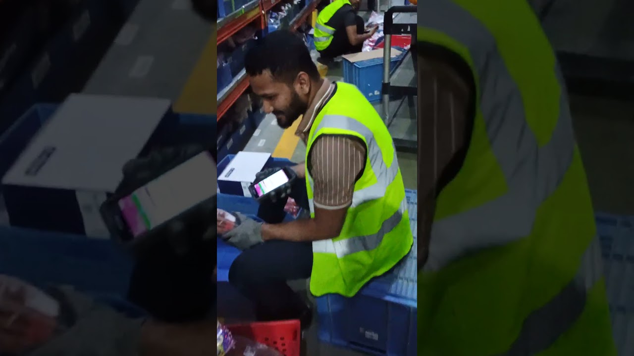 #warehouse scanning (working) system #ecommerce #supplychain #saudiarabia