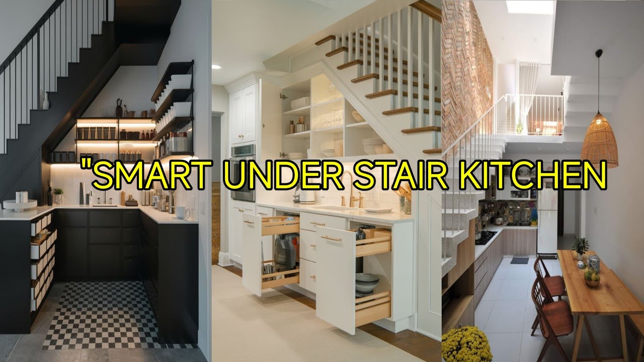 Top 70 under stair kitchen design ideas for small home 🏡