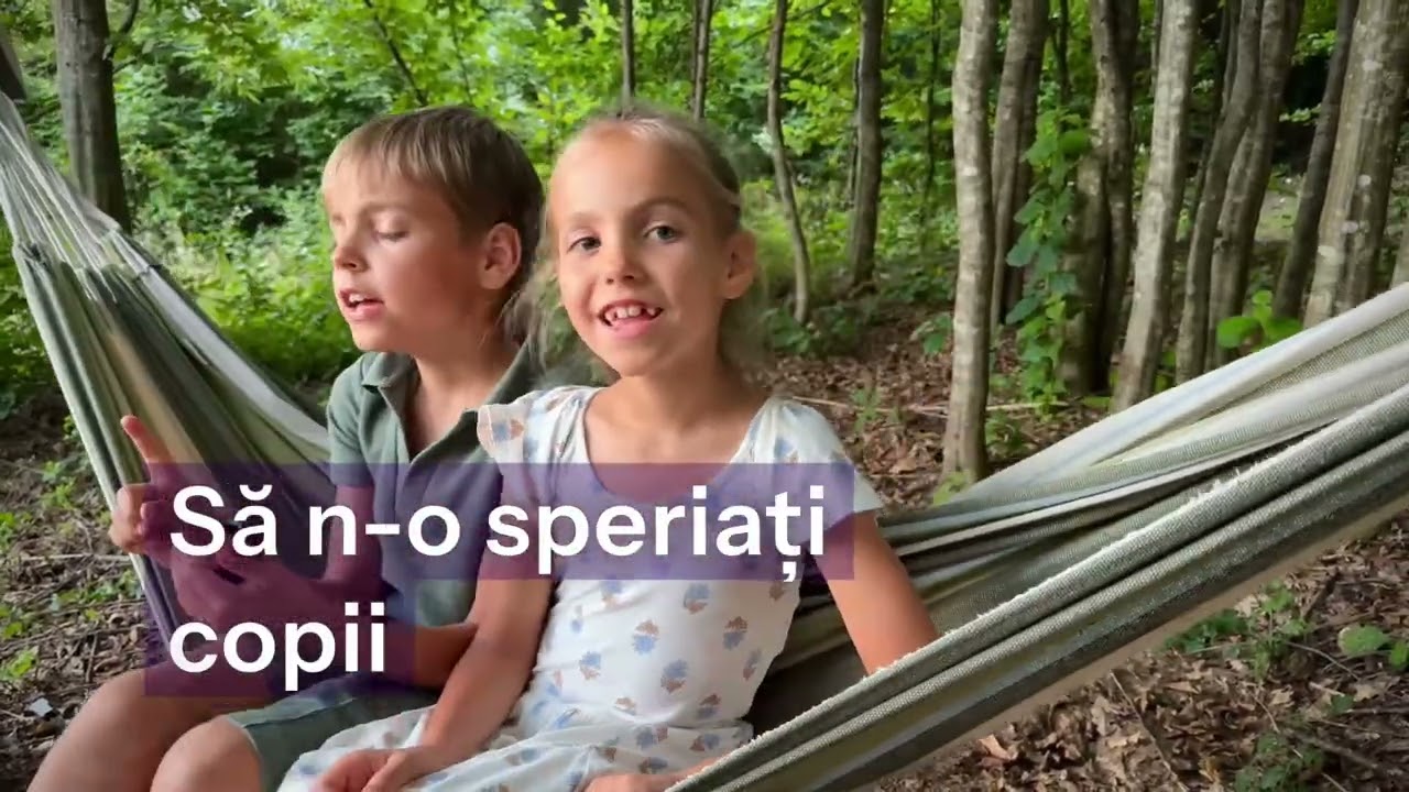 Sus pe-o creangă de pom #familialucaci 