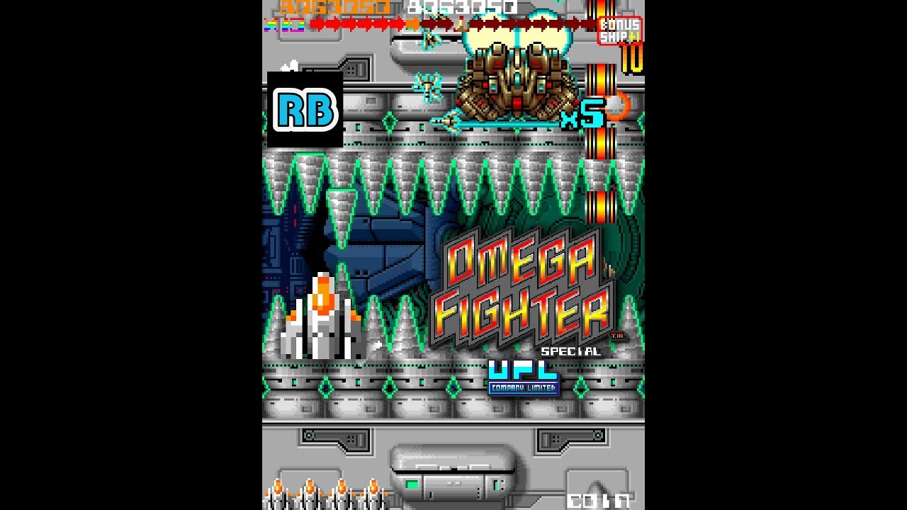1989 [60fps] Omega Fighter Special 8296350pts ALL