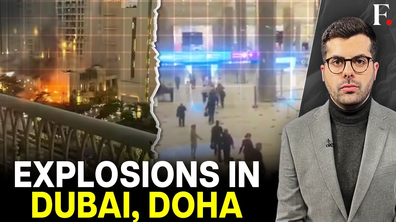 Iran Missile Strikes Rock Dubai, Abu Dhabi Airports After Khamenei's Death | Firstpost LIVE | N18G